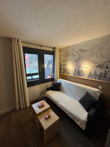 Studio cosy La Plagne 1800 - 4pers - 300m pistes - Résidence Soldanelle