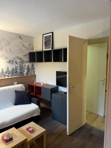 Studio cosy Plagne 1800 - 4pers - Piscine chauffée - Outdoor
