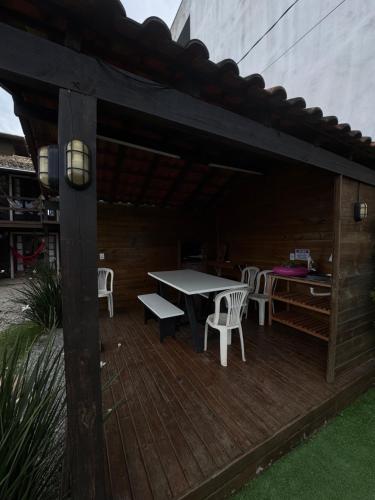 Patio nebo venkovní prostory v ubytování Pousada Campus Rosa