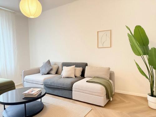 Posezení v ubytování Helle Altbauperle zwischen Köln & Düsseldorf