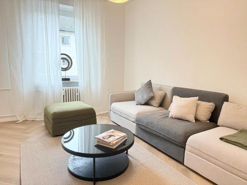 Posezení v ubytování Helle Altbauperle zwischen Köln & Düsseldorf