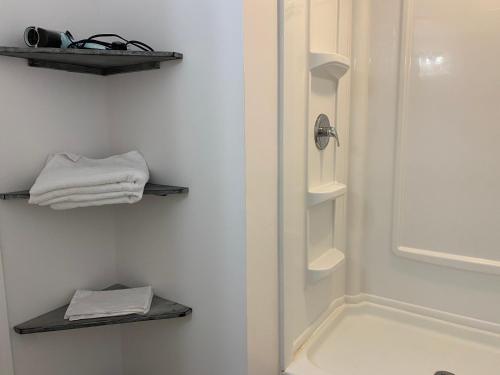 Koupelna v ubytování Suite in Lakeside house