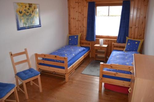 Ένα ή περισσότερα κρεβάτια σε δωμάτιο στο Wohnung Bellevue