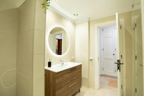 Koupelna v ubytování Entre volcanes