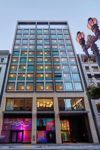 a tall building with lots of windows at citizenM San Francisco Union Square in San Francisco