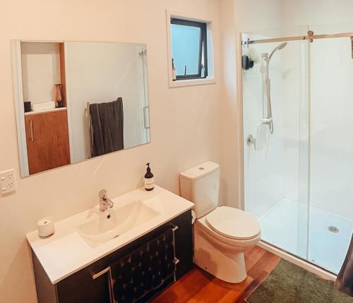 Ένα μπάνιο στο Kowhai Cabin