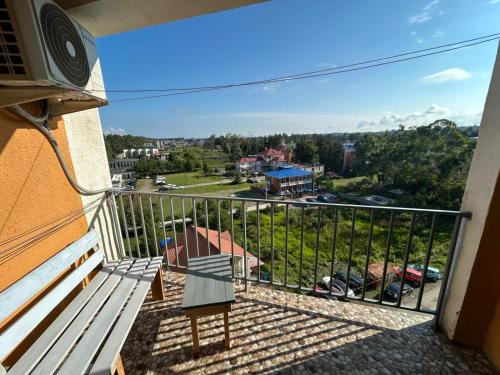 Balkón nebo terasa v ubytování Двух комнатная квартира с видом на море