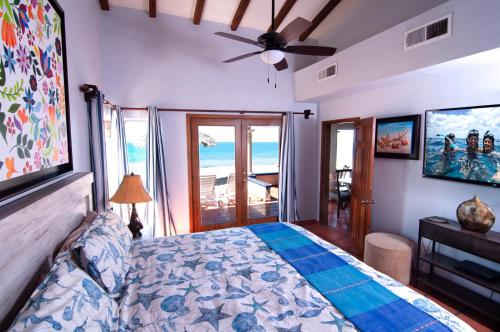 Postel nebo postele na pokoji v ubytování Playa Vida