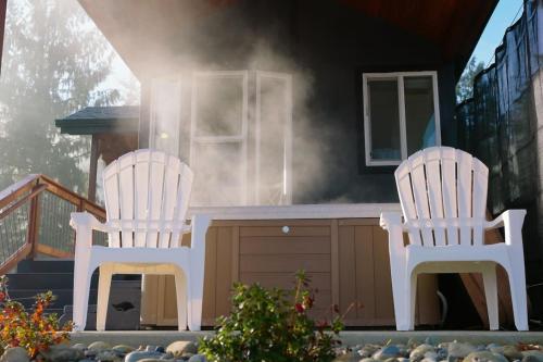 Το κτήριο όπου στεγάζεται  η παραθεριστική κατοικία