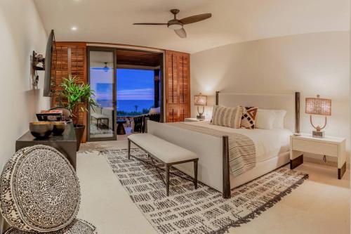 Voodi või voodid majutusasutuse 3 bed condo with pool ocean view toas