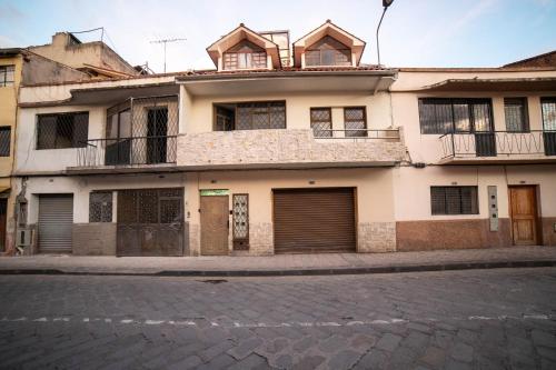 Bygningen som lejligheden ligger i