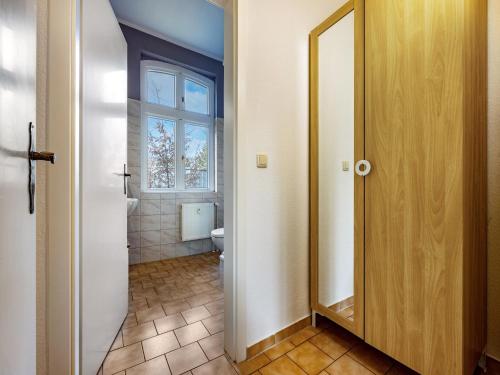 Koupelna v ubytování Haus mit WLAN in Buchholz am Müritzsee