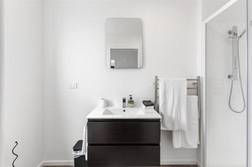 Koupelna v ubytování Driftwood Dreams