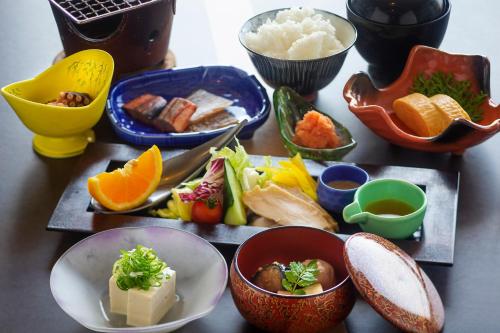 Cibo presso il ryokan o nelle vicinanze