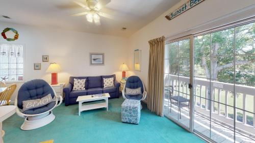 Posezení v ubytování Royal Poste Unit 2905