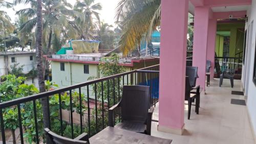 Balkón nebo terasa v ubytování The Valley Arambol