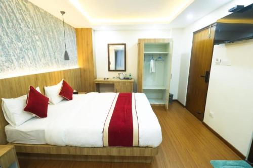 Televisyen dan/atau pusat hiburan di Bliss Hotel