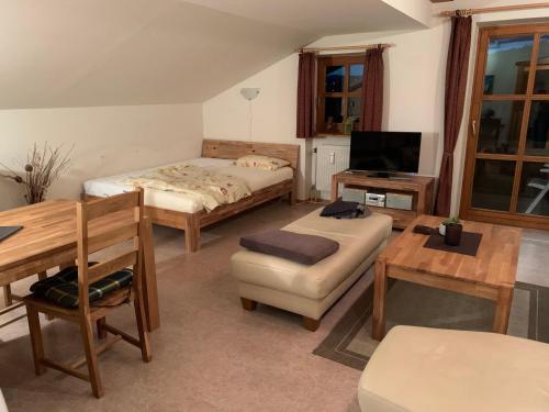 TV/Unterhaltungsangebot in der Unterkunft Ferienwohnung für 4 Personen ca 50 m in Hauzenberg-Raßreuth, Bayern Bayerischer Wald