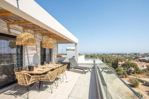 Rodos Nest with terrace and seaview