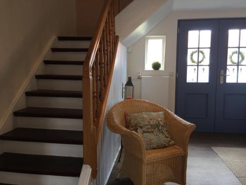 Χώρος καθιστικού στο Ferienhaus In Bracht Mit Garten