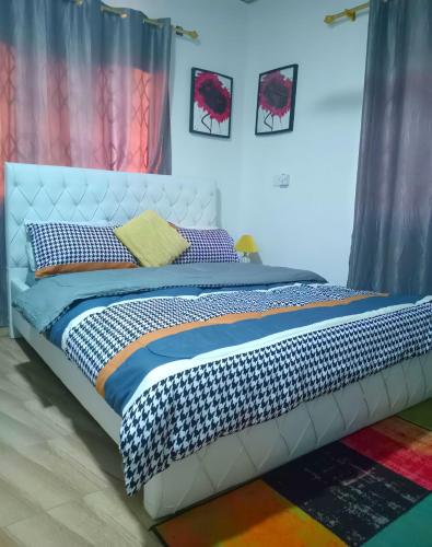 Postel nebo postele na pokoji v ubytování Master Home