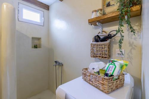 Koupelna v ubytování Plismoní