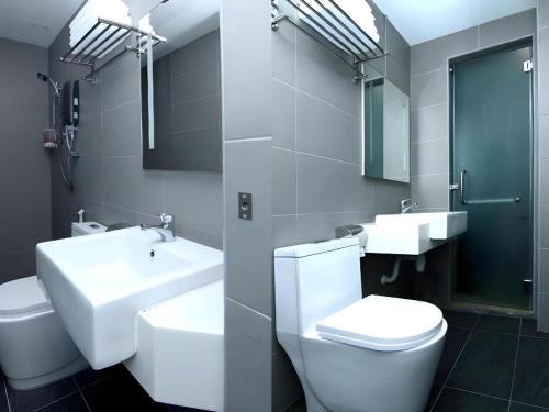 Vannituba majutusasutuses Sunlight Hotel Kulai