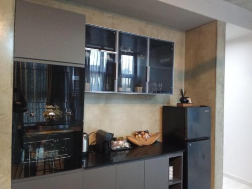 Køkken eller tekøkken på BuSoBlack