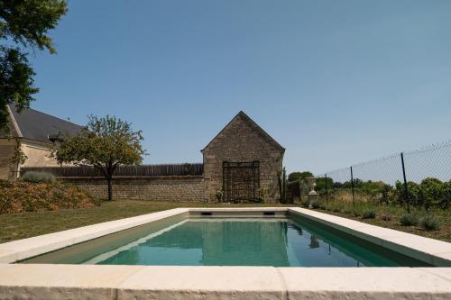 Πισίνα στο ή κοντά στο Au coin du biloba