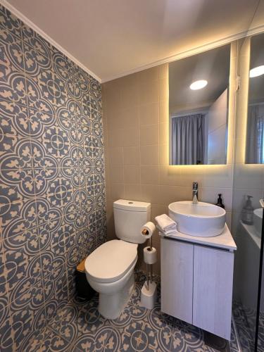 Phòng tắm tại Via Lattea Lb