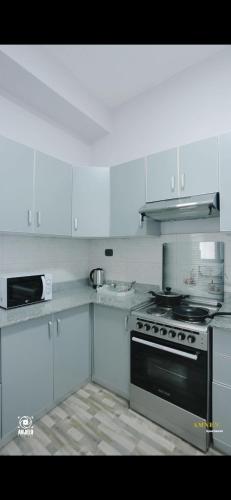 Cuina o zona de cuina de Amnen Apartments