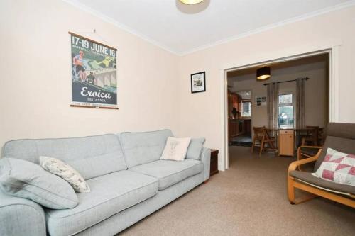 Χώρος καθιστικού στο Rock View Cottage