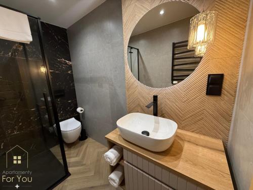 Phòng tắm tại Apartamenty For You