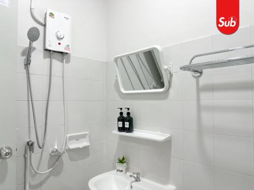 Et badeværelse på Smart Luxury House in Hat Yai