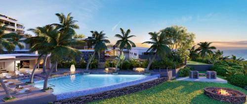 Swimmingpoolen hos eller tæt på Balize 3-bedroom apartment