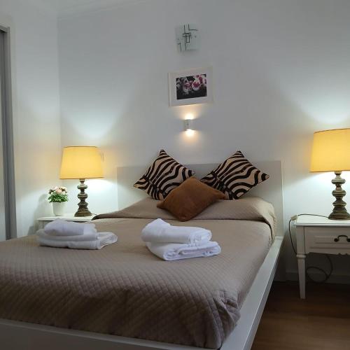 Postel nebo postele na pokoji v ubytování Charming Country House