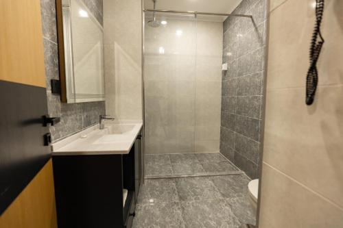 Phòng tắm tại Ganja Sport Palace