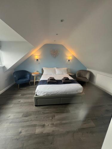 Voodi või voodid majutusasutuse The Haven toas