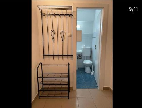 Koupelna v ubytování Circumvalațiunii Studio