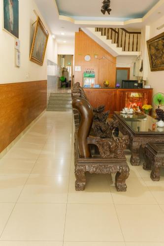 Posezení v ubytování Phát Đại Nam Motel