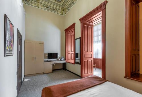 TV/trung tâm giải trí tại Boutique Garden De Baku