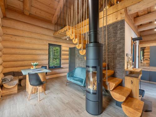 Χώρος καθιστικού στο Chalet KuŘíp by Interhome