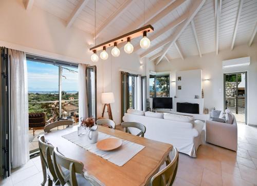 Χώρος καθιστικού στο Forte Vento Villa