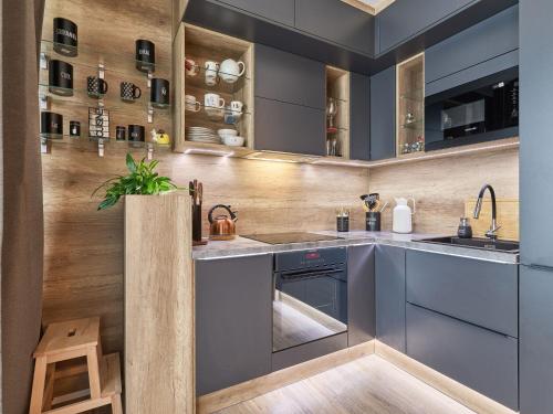 Nhà bếp/bếp nhỏ tại Apartment Klára by Interhome