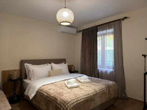 Ένα ή περισσότερα κρεβάτια σε δωμάτιο στο The Callistone House