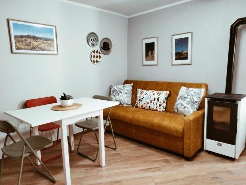 Χώρος καθιστικού στο Albergo Diffuso Tra vicoli e tramonti Castel San Pietro Romano