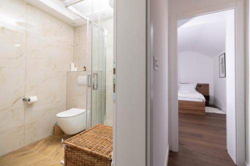 Phòng tắm tại Apartman Lux Andria