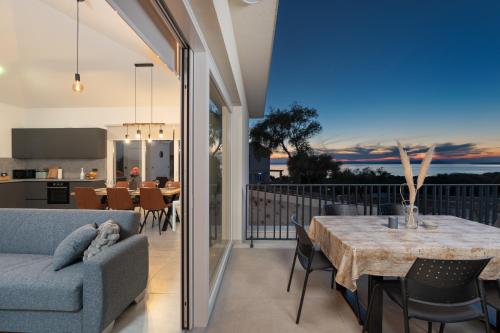 Balkón nebo terasa v ubytování Villa Croatia Heaven