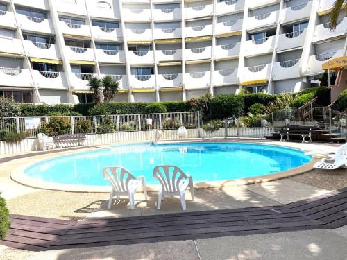Studio La Grande-Motte 2 pers. - Plage, Piscine, Terrasse, Parking Proche