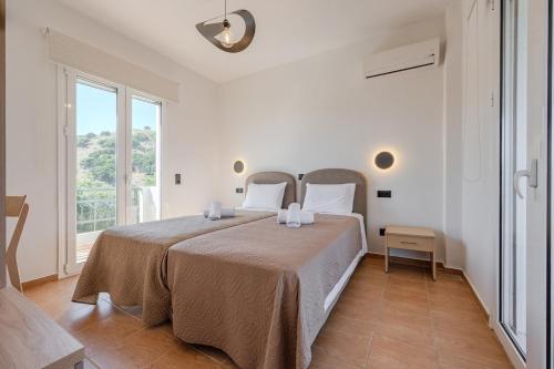 Voodi või voodid majutusasutuse villa Nefeli toas